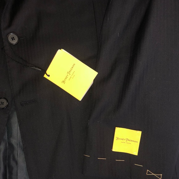 Hickey Freeman By Loro Piana hamilton BLK Jacket - Picture 3 of 8